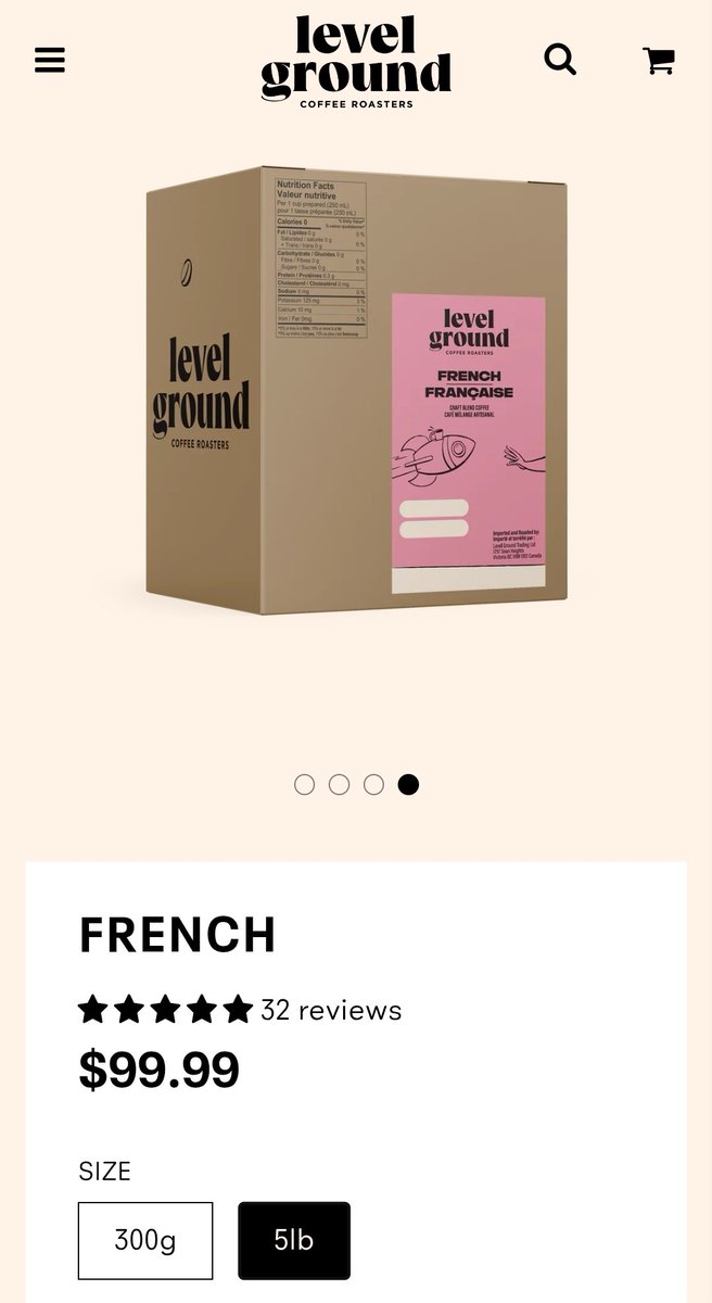 Is buying 5 lbs of coffee at a time a sign of a problem?