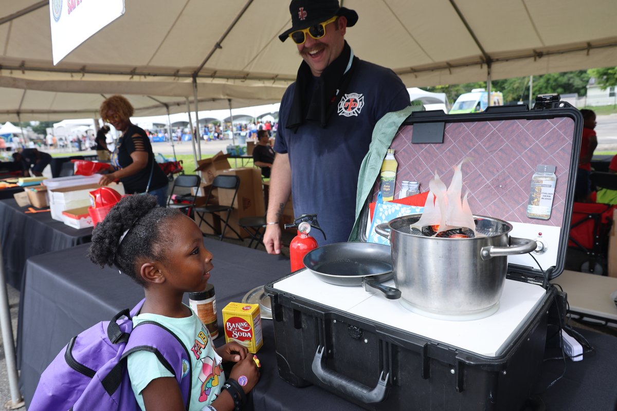 Today, #IFD, in partnership with Health and Hospital Corporation, participated in the 25th Annual Covering Kids and Families Back to School Community Resource Day held on the grounds of Marion County Public Health at 3838 N Rural St. The event featured Supplies, Screenings,