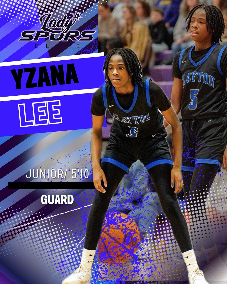 🚨New addition🚨
Yzana brings great length, athleticism, and a smooth shooting stroke—especially dangerous when she gets hot. 🔥 💪🏾 We’re excited to have her join the Lady Spurs Elite family‼️ 
 The Lady Spurs will he in ATL July 19th-21st at Summer Slam by @insiderexposure .