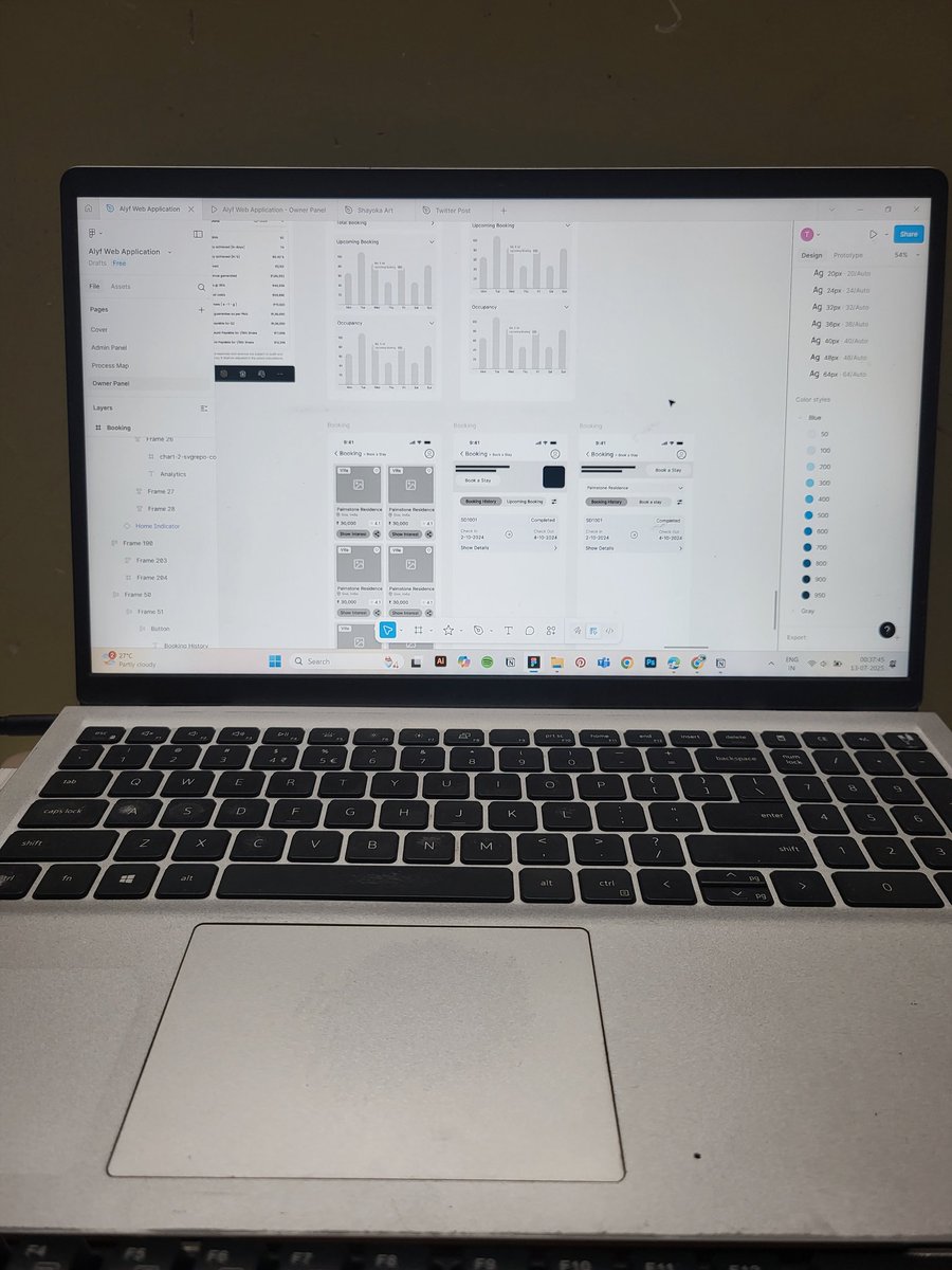 uxbybhakti's tweet image. Didn’t touch Figma for 2 days.
Now it feels like I’m back home 😭✨