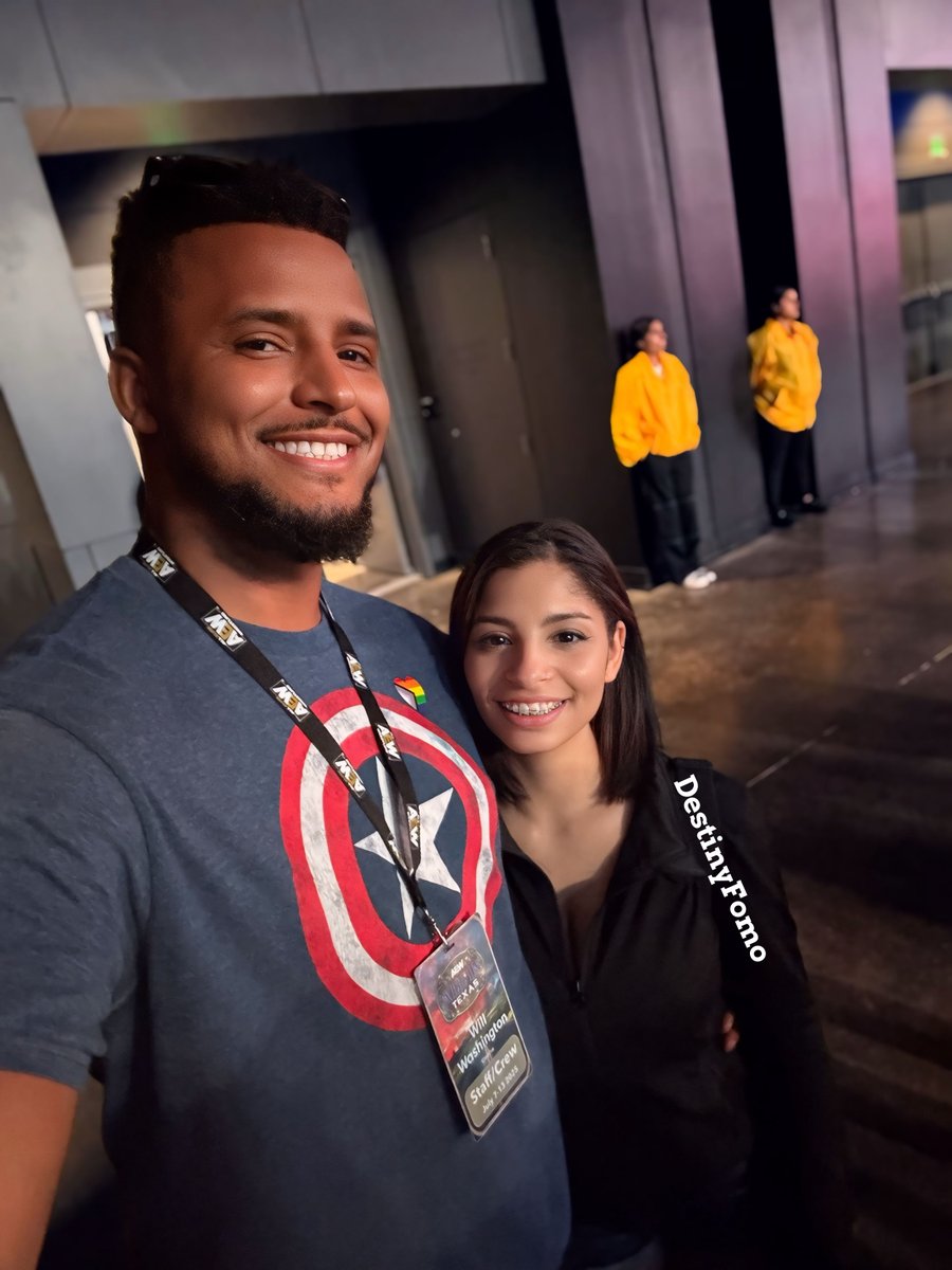 Destiny Fomo (@destinyfomo) on Twitter photo Yee-haw!
Wrastlin in Texas is pretty good partner 🤠 😂
Thanks to <a href="/WillWashington/">Will Washington </a> for inviting me to the show. Yee-haw!
Wrastlin in Texas is pretty good partner 🤠 😂
Thanks to <a href="/WillWashington/">Will Washington </a> for inviting me to the show.