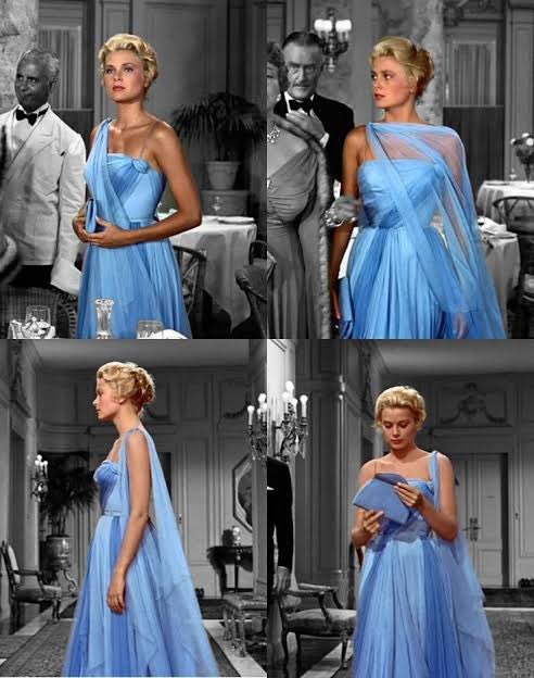 tarmactorque's tweet image. This can’t be the actual dress Edith Head designed for Grace Kelly in “To Catch a Thief”
Miss Alexandra!!!