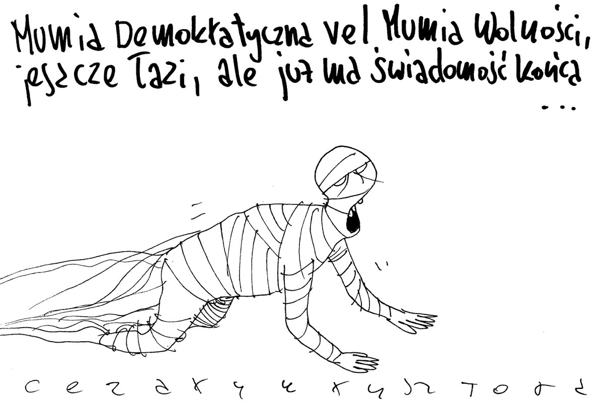 cezarykrysztopa's tweet photo. #KrysztopaKrysztopizuje #MumiaWolności dla @Tysol Patronite 👉https://t.co/VLcAUjY44B https://t.co/0G9V0cEIAh