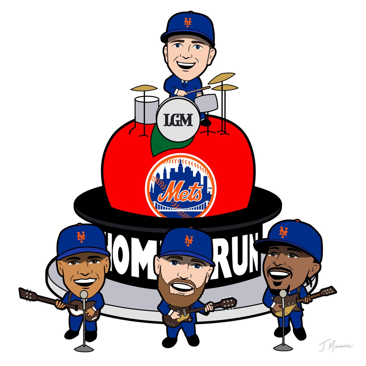 Joe Maracic (@grafixjoker) on Twitter photo Fab Four #LGM Fab Four #LGM