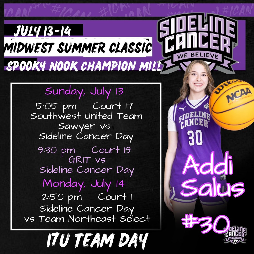 Next tournament starts tomorrow! 
<a href="/cpadynamite/">Sideline Cancer Dynamite S40</a>