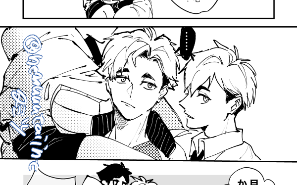 この3ツムのらくがき漫画を2枚追加しました とくに内容はないけど、描いてたら楽しくなったので… 