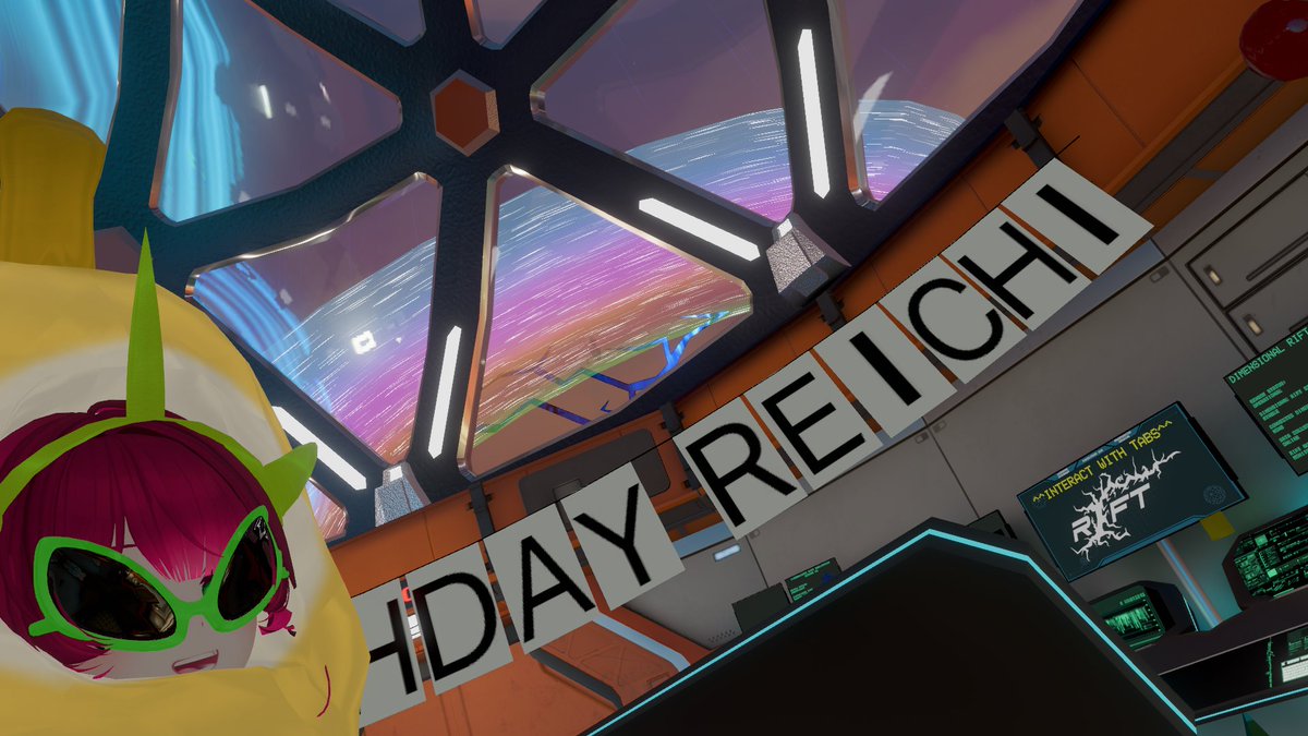 Reichisan's tweet image. Thanks to my AMAIZING friends, for making this event REAL!
I have never had a bday party before, and seeing it BLOW UP my mind. YOU GUYS ARE AMAIZING, having you all is the best bday gift. 😭❤
Thanks for comming, i appreciate it lots✨
@RIFT_VR_Club