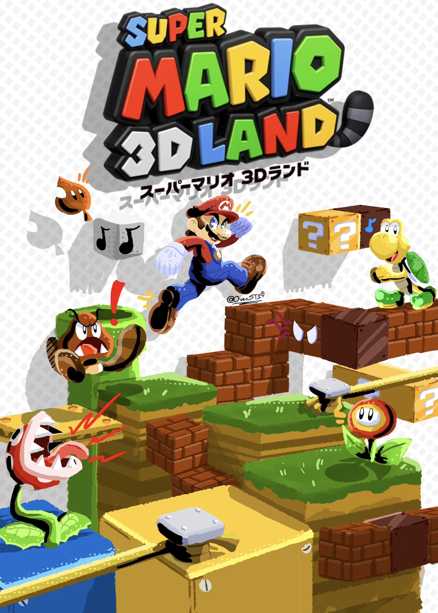 スーパーマリオ3Dランド　ポスター スーパーマリオ3Dランド ポスター - メルカリ