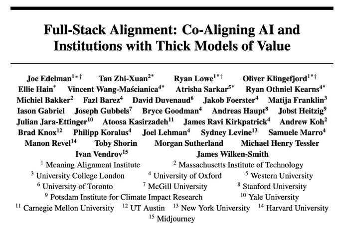 Ever since I started thinking seriously about AI value alignment in 2016-7, I've been frustrated by the inadequacy of utility+RL theory to account for the richness of human values.

Glad to be part of a larger team now moving beyond those thin theories towards thicker ones.