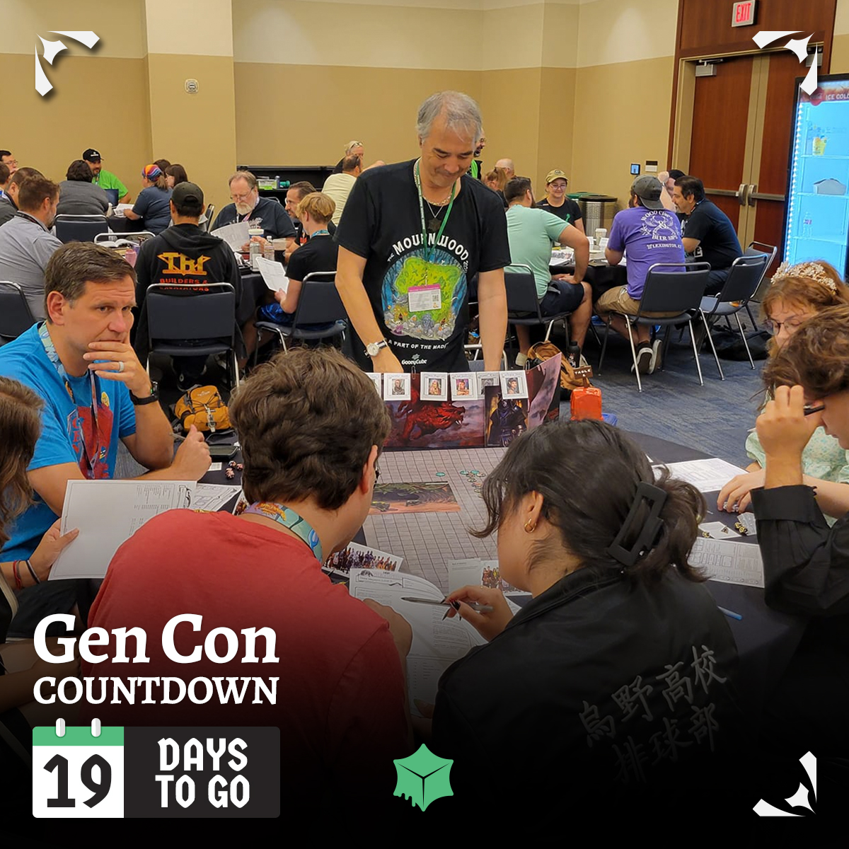 On Thursday, Friday, and Saturday afternoons, Gooey Cube is running epic Level 6 5e adventures! Please join us! #GenConIndy

👻 The Ghost Stone
🎟️👉 gencon.com/events/276769

🏰 Darkness in Genzacon
🎟️👉 gencon.com/events/276853

😱 Terror in Genzacon
🎟️👉 gencon.com/events/276862