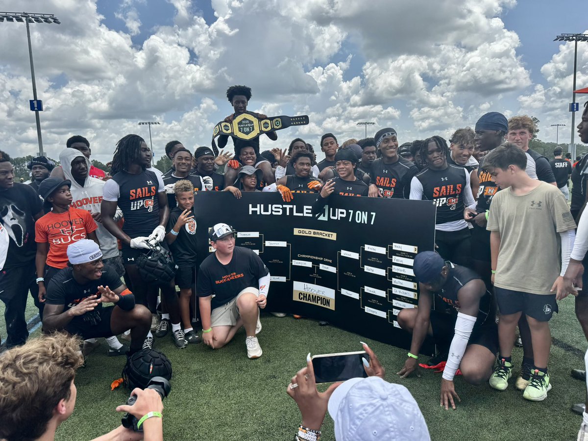 jrk_williams's tweet image. Hard three straight days of football, but we back to back champs! @gohustleup @BucsFootball @RecruitHoover @coachCEnglish @Coach_Reeves21 @CoachDevinPatt @samwilloughby22 @HallTechSports1 @AL7AFootball #DBLOCK #ChasingGreatness #TrustTheProcess