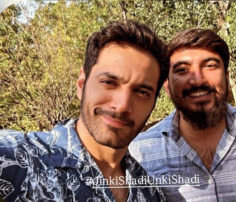 maaaah______'s tweet image. #WahajAli | Haseen admi with his haseen signature smirk🫠🤍
(Also So refreshing)