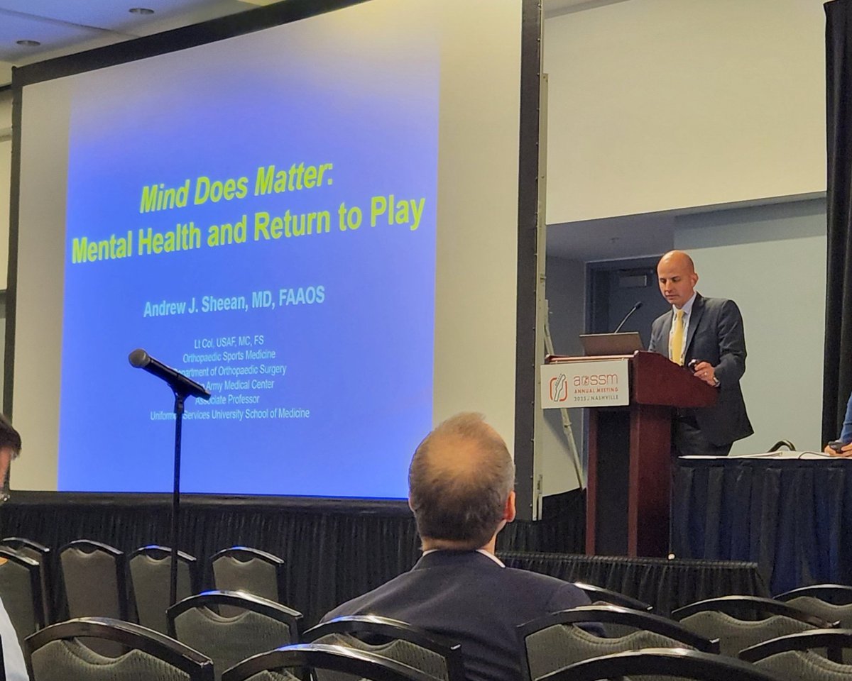 RJuddRobinsMD's tweet image. Great discussions to help improve recovery from ACL Surgery at #AOSSM including functional testing to guide return to play, psychological readiness, and differences in female and male recovery. @aossm1972 #savetheknee #ACL #evidencebasedmedicine #sportsmedicine #grit