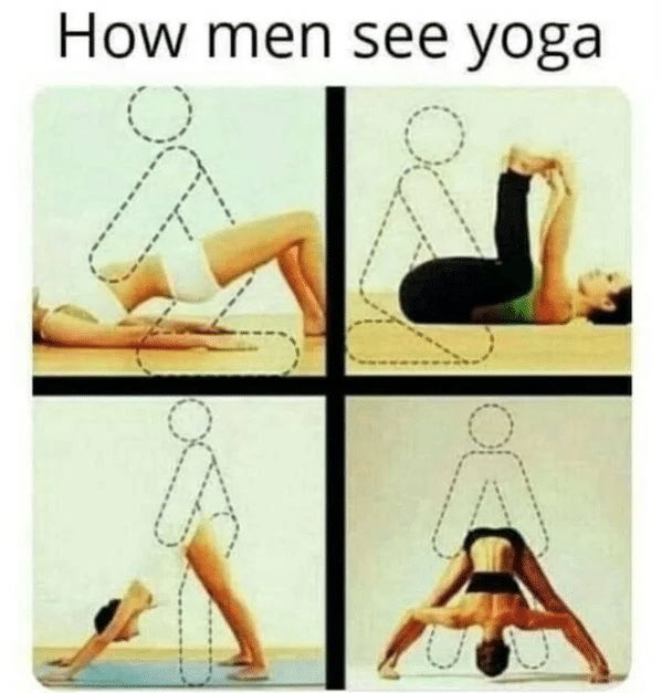 SophiaVeeX's tweet photo. My brain during yoga class 🤦 https://t.co/zrKG0GlHgq