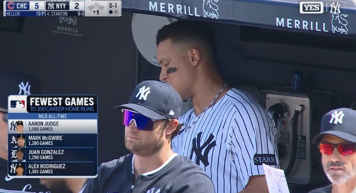 We are genuinely witnessing the greatest right handed hitter ever at the peak of his powers