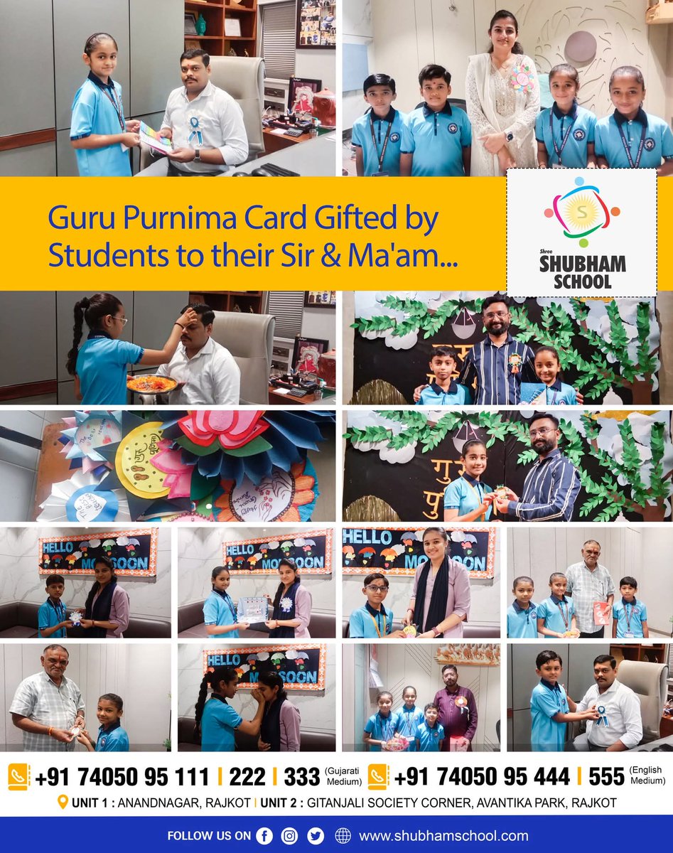 RajkotShree's tweet image. 𝗚𝘂𝗿𝘂 𝗣𝘂𝗿𝗻𝗶𝗺𝗮 𝗖𝗮𝗿𝗱 𝗚𝗶𝗳𝘁𝗲𝗱 𝗯𝘆 𝗦𝘁𝘂𝗱𝗲𝗻𝘁𝘀 𝘁𝗼 𝘁𝗵𝗲𝗶𝗿 𝗦𝗶𝗿 &amp;amp; 𝗠𝗮'𝗮𝗺...🙏

#HappyGuruPurnima #gurupurnima #guru #guruji #india #gurujisadasahay #gurujibademandir #love #yoga #blessings #nithyananda #teacher #kailasa #shiva #poetry #ahmedabad