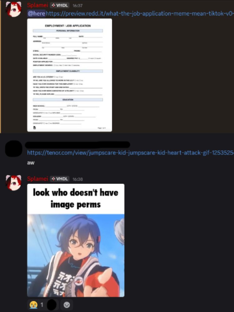 splamei's tweet photo. I'm such a good Discord server owner :) https://t.co/kkX0nXkSXP