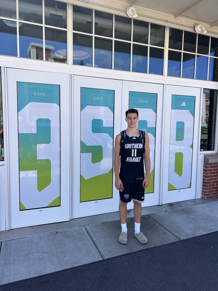 2028 <a href="/ParkerMcDaniel0/">Parker_McDaniel</a> this week at <a href="/3SSBCircuit/">3Stripes Select Basketball</a> in South Carolina. 

Game 1 - 18 points 
Game 2- 23 points 
Game 3-27 points 
Game 4-7 points 8 rebounds 
Game 5- 29 points.

In 13 games on 3ssb he shot 43% from 3 and averaged 20 points per game.  That’s top 5 on the circuit.