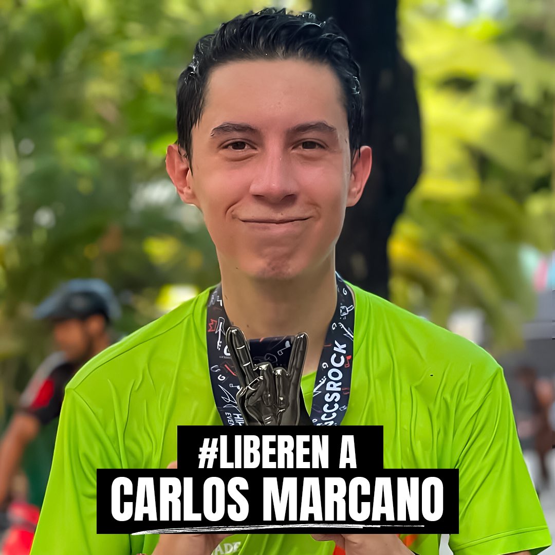 El periodista y profesor universitario Carlos Rafael Marcano Mogollón cumple este sábado 50 días detenido de manera arbitraria por el régimen de Nicolás Maduro. Fue arrestado el 23 de mayo en Caracas, sin orden judicial, y se encuentra recluido en la cárcel de Tocorón, en Aragua.