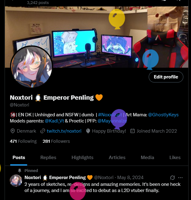 Balloon day once again, i am old penguin