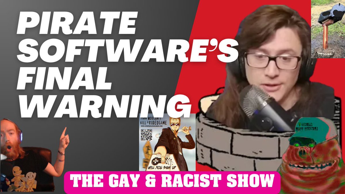 Minty π³οΈβππ»(#1 PirateSoftware Hater) (@kingmintchip) on Twitter photo New stream tonight!
We're joined by <a href="/AnarkyStudio/">Pvt. Parts</a> to catch up with Pirate Software's newest happenings. See you at 8PM CST! New stream tonight!
We're joined by <a href="/AnarkyStudio/">Pvt. Parts</a> to catch up with Pirate Software's newest happenings. See you at 8PM CST!