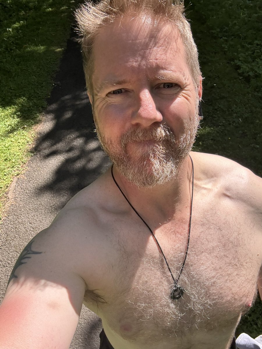 Well I braved it out and went for a shirtless walk today-been many years since I had confidence enough to do it.  Long way to go to hit my fitness targets but well on my way. Ignore my Trucker’s tan line btw! 😂