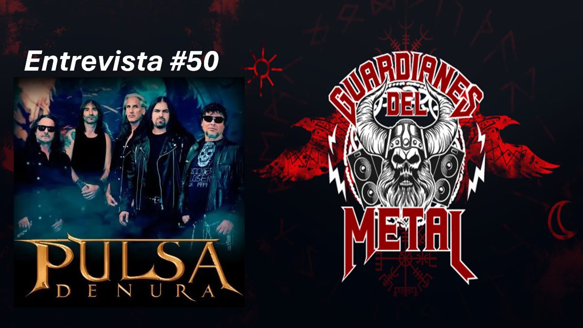 MetalGuardianes's tweet image. 🔥 Entrevista #50 🔥
Ya disponible en el canal la charla con la banda andaluza de Heavy Metal #PulsaDenura, hablamos de
✅️ Historia y formación
✅️ Sus Singles
✅️ Próximos conciertos y mucho más
No os lo perdáis!!👇
youtube.com/live/QZi1Um7qA…