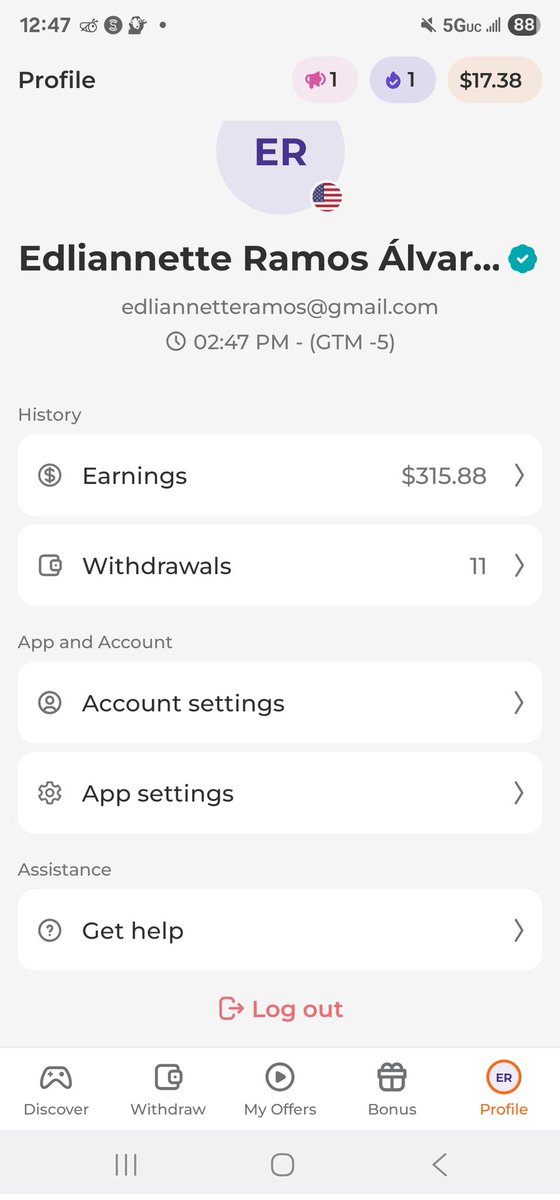 edliannette's tweet photo. Just wanted to share with you all about Scrambly - a platform where you can earn real cash rewards for playing games, testing apps, and more!

With instant withdrawals from $1 and a $0.6 sign-up bonus using my link below.

Check it out! https://t.co/a98zVTAF2V https://t.co/C79iCW6uxL