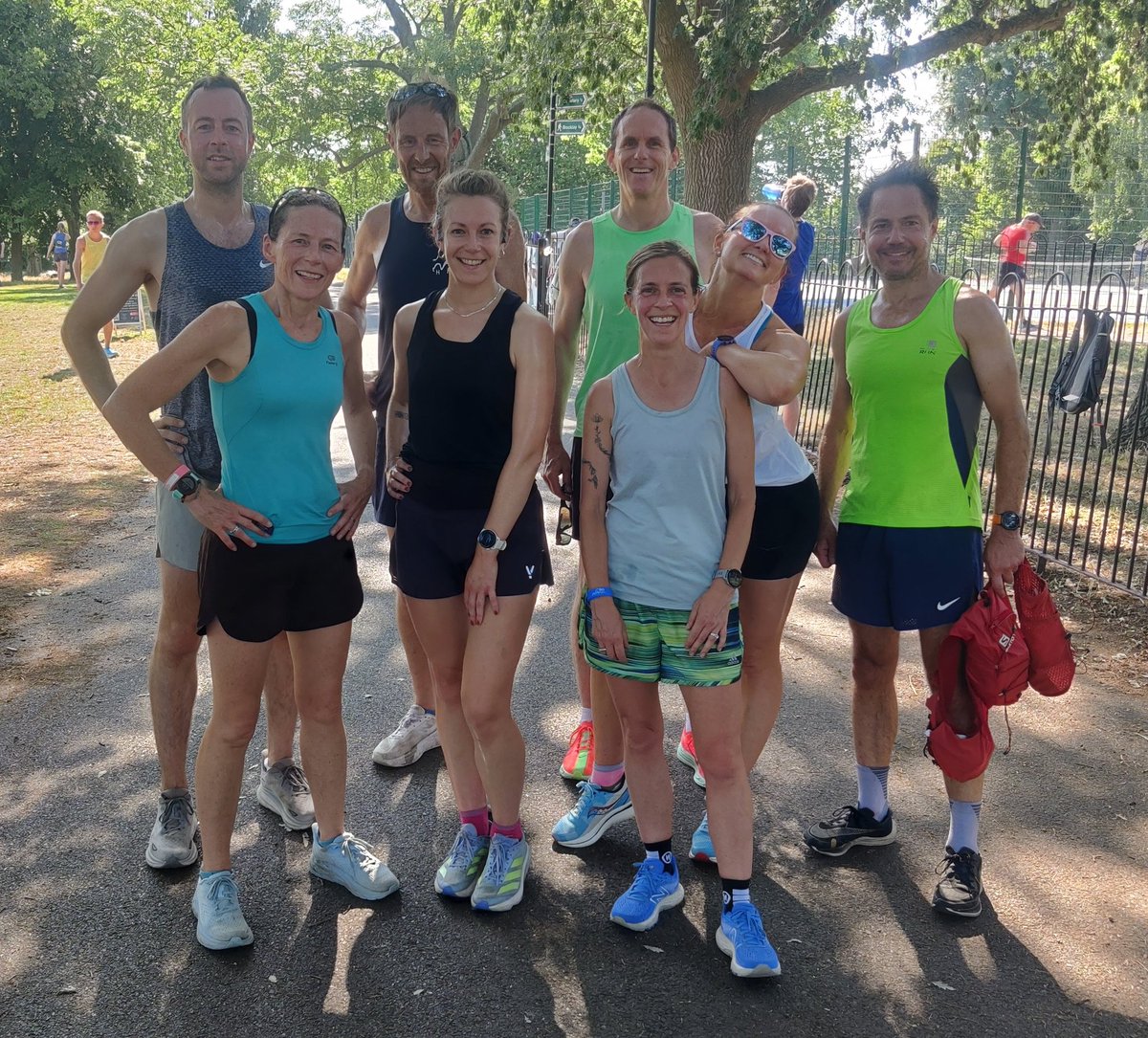 Nicola Cartlidge (@mrsncartlidge) on Twitter photo Hard work in the heat <a href="/hillyfdsparkrun/">Hilly Fields parkrun</a> (22:42 slower than last week) but the crew always makes it worth getting out of bed 💚💙
<a href="/RunComPod/">Running Commentary</a> #YourWeekendRuns Hard work in the heat <a href="/hillyfdsparkrun/">Hilly Fields parkrun</a> (22:42 slower than last week) but the crew always makes it worth getting out of bed 💚💙
<a href="/RunComPod/">Running Commentary</a> #YourWeekendRuns