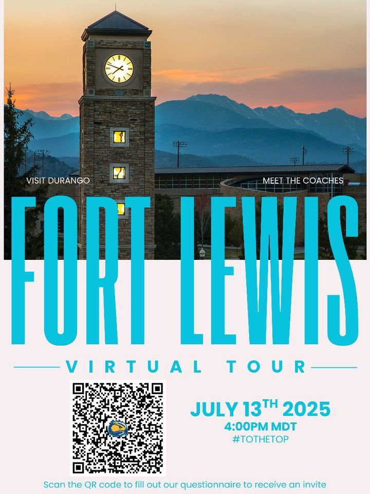 FLCCoach_Grinde's tweet image. Another opportunity to learn about Beautiful Durango, our great Campus, and our Football Program! 🔗 through the QR code 👇🏼 to get registered now