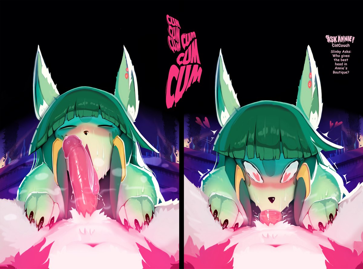 How long would you last in Annie's mouth?
Annie succs with passion~