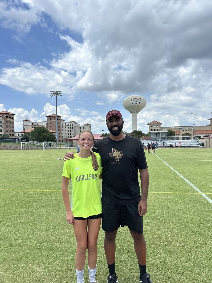 Sarah Wheeler (@sarahwheeler_14) on Twitter photo Thank you <a href="/TXStateSoccer/">Texas State Soccer</a> for the great ID Camp!
<a href="/ImYouthSoccer/">ECNL/GA/Recruiting/College Soccer</a> <a href="/Challenge09ECNL/">Challenge 09 ECNL</a> <a href="/ChallengeSoccer/">Challenge Soccer Club</a> <a href="/PrepSoccer/">Prep Soccer ⚽️</a> <a href="/TopDrawerSoccer/">TopDrawerSoccer</a> Thank you <a href="/TXStateSoccer/">Texas State Soccer</a> for the great ID Camp!
<a href="/ImYouthSoccer/">ECNL/GA/Recruiting/College Soccer</a> <a href="/Challenge09ECNL/">Challenge 09 ECNL</a> <a href="/ChallengeSoccer/">Challenge Soccer Club</a> <a href="/PrepSoccer/">Prep Soccer ⚽️</a> <a href="/TopDrawerSoccer/">TopDrawerSoccer</a>
