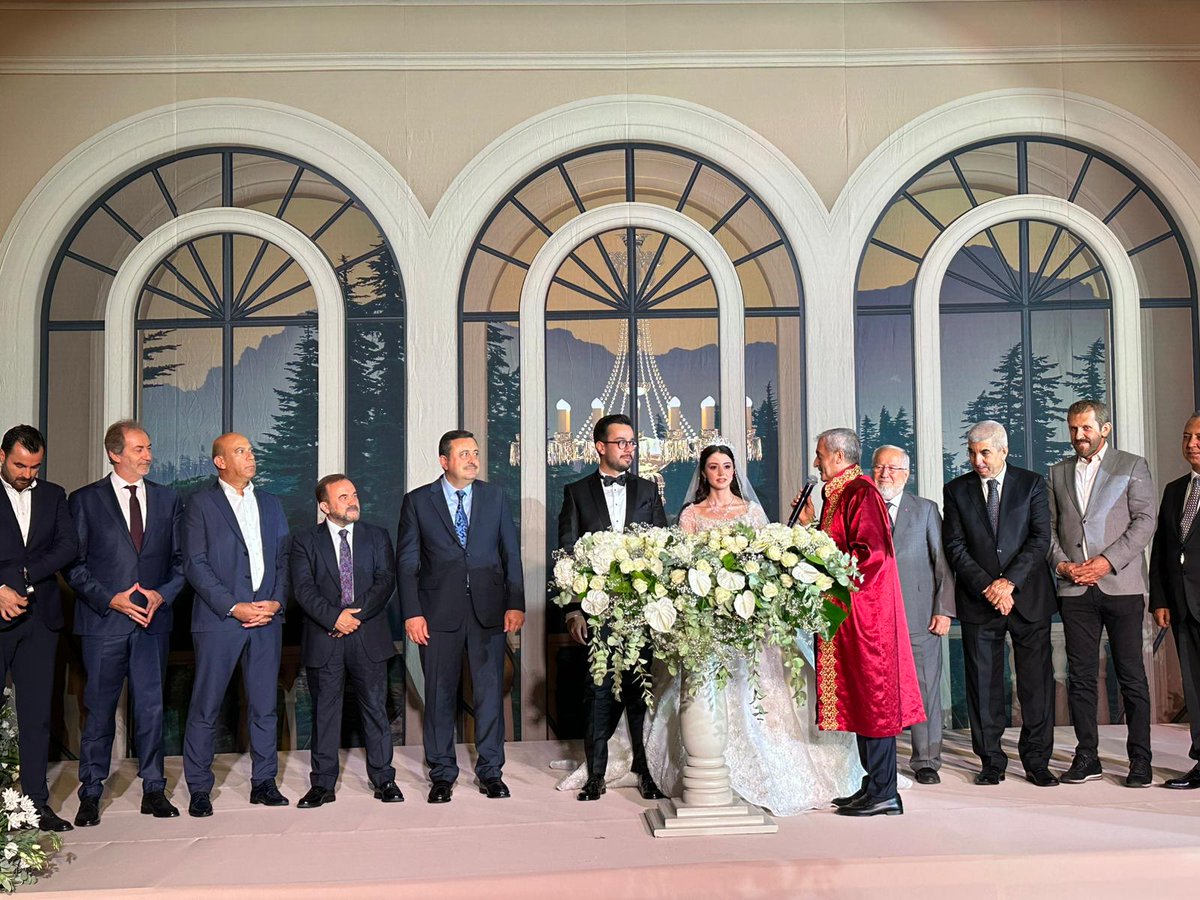 İl Başkanımız Sayın Fatih Muhaddis Fedaioğlu, Gaziantep Büyükşehir Belediye Başkan Yardımcımız Sayın Abdülkadir Sökücü’nün değerli kızı Şeyma ile Sayın Adil Çelenk’in oğlu Ensar’ın nikah törenine katılım sağlayarak şahitlik etti. 

Genç çiftlerimize iki cihan saadeti diliyoruz.