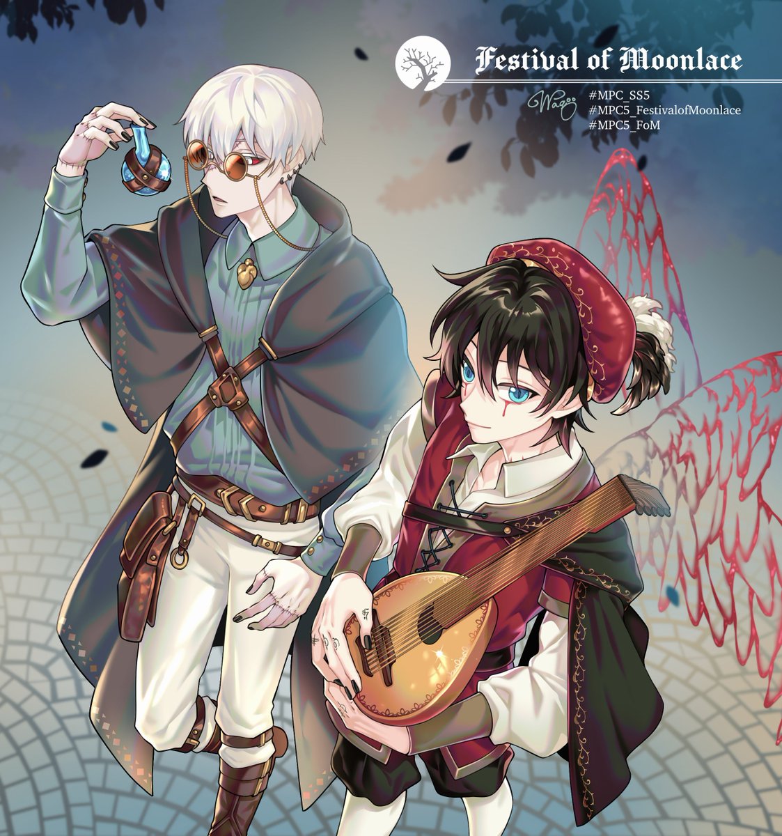 Dorian_MPC's tweet image. #MPC5_FestivalofMoonlace #MPC5_FoM
มาเดินงาน แบก lute เป็นพร็อบแต่เล่นไม่เป็นหรอกนะ
เริ่มหนักละ ช่วยด้วยคับ…
(มาแปะสกินเมดิวัลค่ะ เป็นบาร์ดเดินกับอัลเคมิส?)