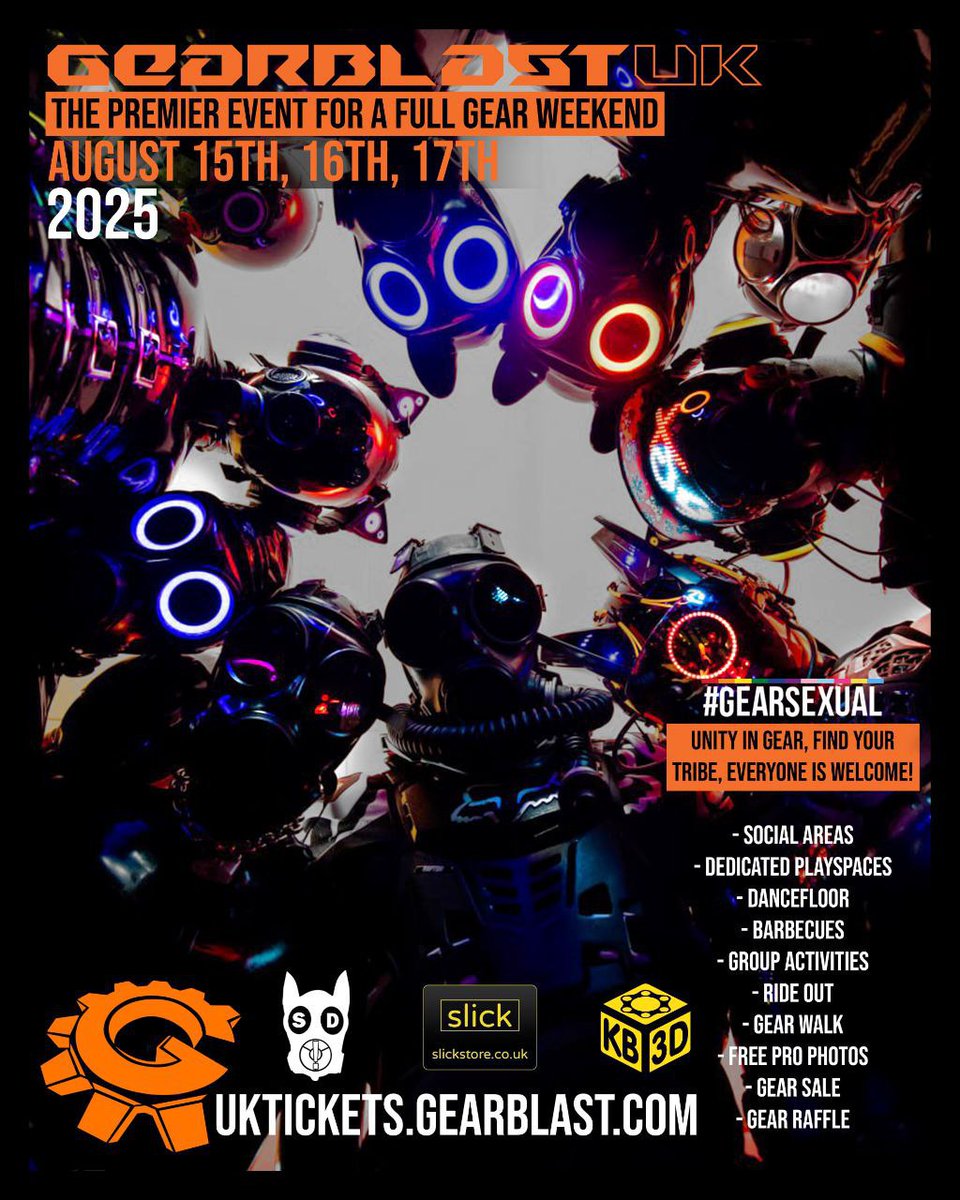 🅺🆃🅼 🆁🅸🅳🅴🆁 🔜𝗚𝗕𝗨𝗞2025 🇺🇦 🇬🇧 (@ktm_rideruk) on Twitter photo <a href="/GearBlastUK/">🌈GearBlastUK🏳️🌈</a> Come Join our Gear Family
uktickets.gearblast.com
#GBUK2025 #GearSexual #UnityinGear <a href="/GearBlastUK/">🌈GearBlastUK🏳️🌈</a> Come Join our Gear Family
uktickets.gearblast.com
#GBUK2025 #GearSexual #UnityinGear