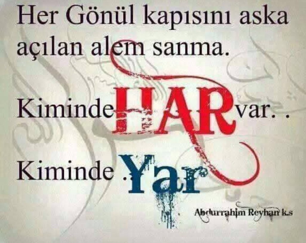 Bedensiz bir güzel gördüm efendim
İlikten damardan kandan içeru
Cânân illerinden sordum efendim
Bir cân vardır gizli candan içeru

"Kün fekân" emriyle döner bir dolâb
Öğüdür âlemi misl-i âsiyâb
İnceden incedir olunmaz hisâb
Çok hikmet var "Kün fekân" dan içeru