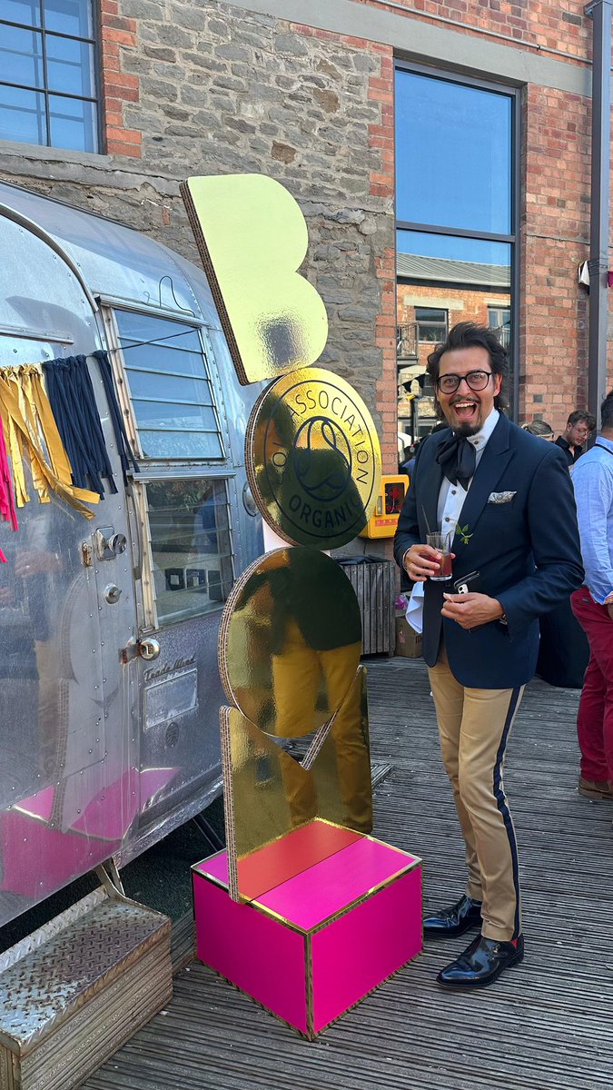 At the #boomawards as a judge for <a href="/SoilAssociation/">Soil Association</a>