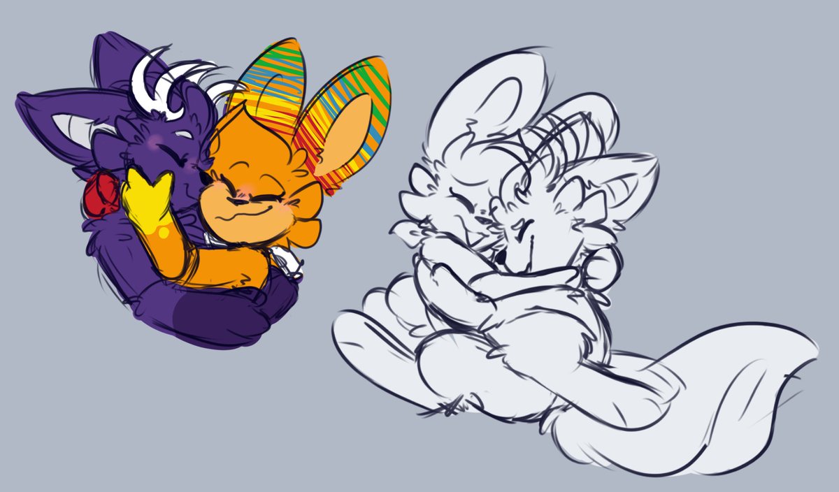 fnafdoodle's tweet image. We wanted to do some art fights but I mightβve treated him to the point where he straight snoring next to me lol
Have these