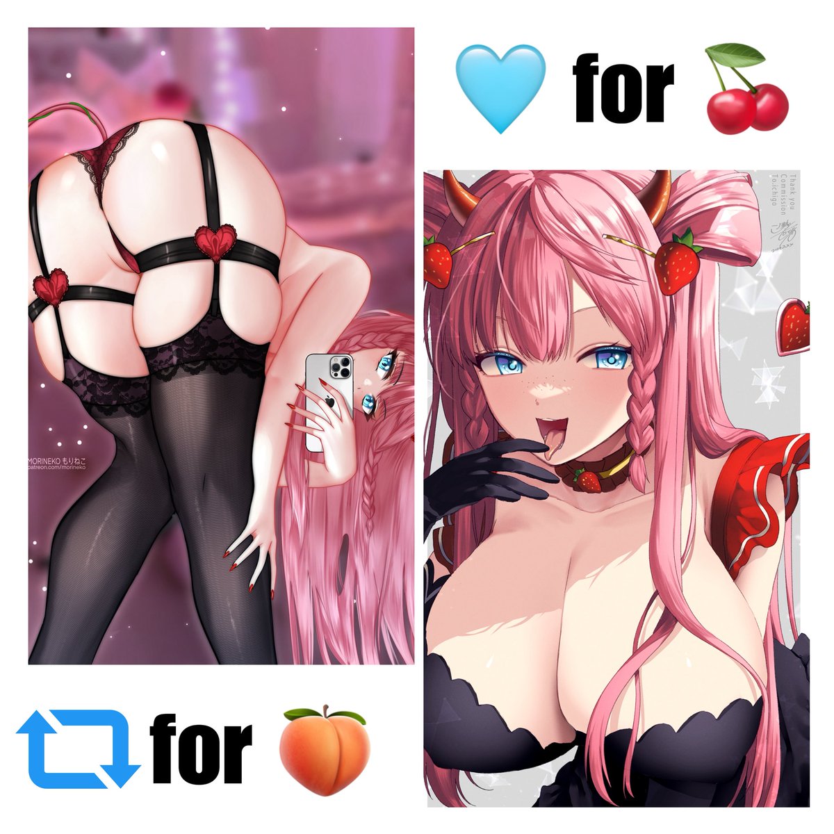 are you a 🍒 or 🍑 kinda person? 😋