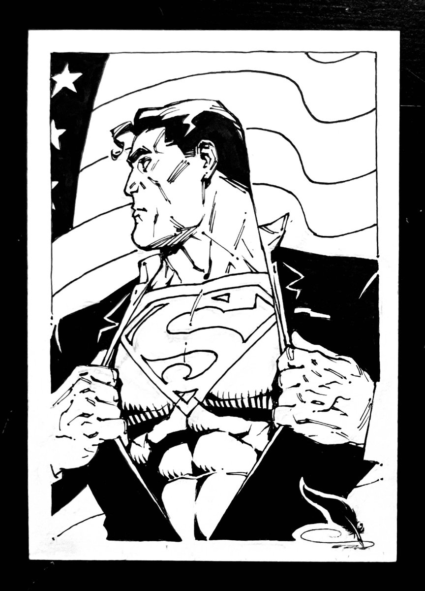 TDArtGallery's tweet image. Don't forget to tune in tonight at 9 pm ET for this LIVE art drop with over 60 incredible pieces and a few giveaways! Don't miss out, you'll be really sad if you miss these deals!
youtube.com/live/gBBKmeZPl…
#tdart #originalart #comicart #dccomics #sketchcardart #superman