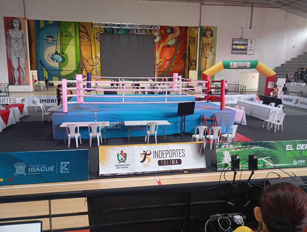 GOLPE A GOLPE!! 🥊🥊 Estamos listos, desde Ibagué, para llevarles todas las incidencias de la Copa América de Boxeo (12 al 21 de julio) vía streaming a través del canal de Youtube de la <a href="/FECOLBOX/">Federación Colombiana de Boxeo</a> y en <a href="/ctvbarranquilla/">CTV Barranquilla</a> #CTVSPORTS No te lo pierdas!!
<a href="/Alcaldiaibague/">Alcaldía de Ibagué</a> <a href="/gobertolima/">Gobernación del Tolima</a>