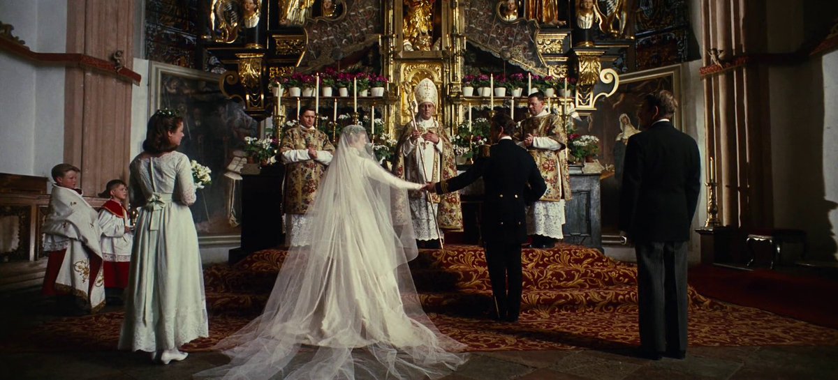 vasilisonka's tweet image. personally if i was marrying a billionaire and had ridiculous amounts of money to spend, i would be out there requesting an exact replica of maria’s wedding dress from the sound of music