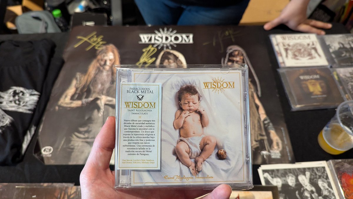 KhaosXI's tweet image. Segunda edición de &quot;Saint Algolagnia Immaculate&quot;, lanzada por Concreto Records (Mex) ya disponible. Precio: Gs. 70.000.