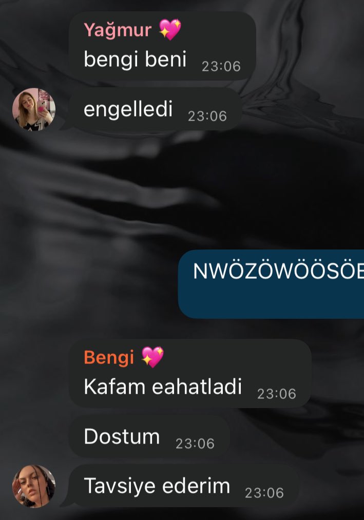 3 kişilik arkadaş gruplarının ikisi