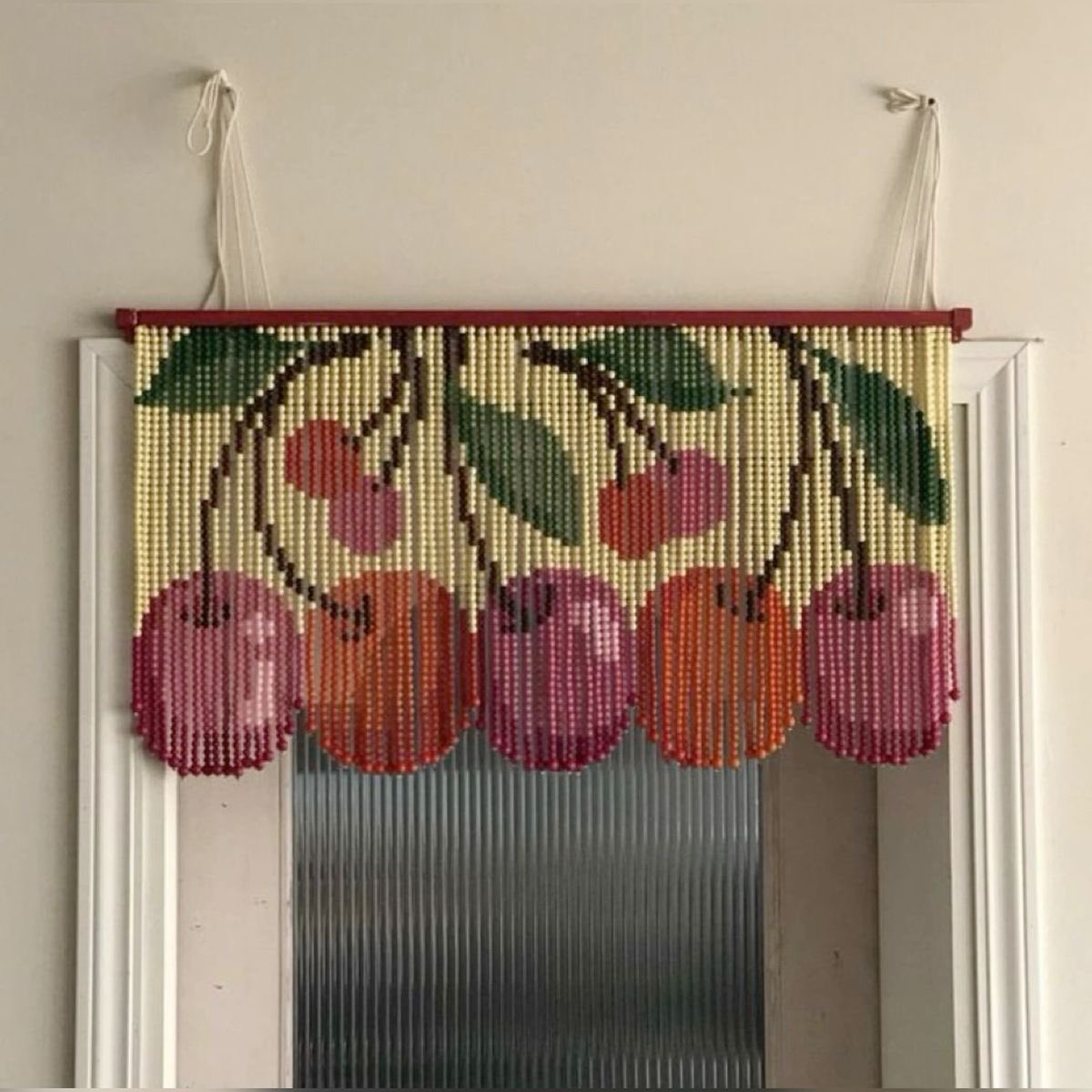 300moods's tweet photo. Cherry beaded curtain 🍒 https://t.co/0zAh4Uwaa2