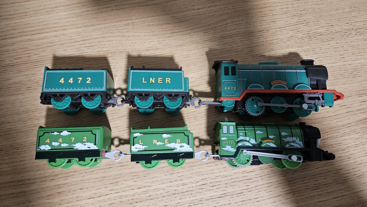 Sidekickjason's tweet image. The fact that Scotsman's tenders are completely new molds and still so short is ridiculous.