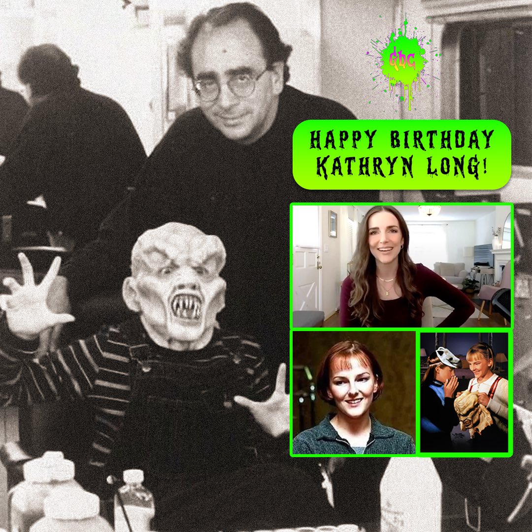 GBCrewPodcast's tweet image. Happy Birthday Kathryn Long! Check out both of our episodes (Ep. 23 & 49) featuring Kathryn Long as she discusses her experience working on Haunted Mask I & II!
Available wherever you listen to podcasts!