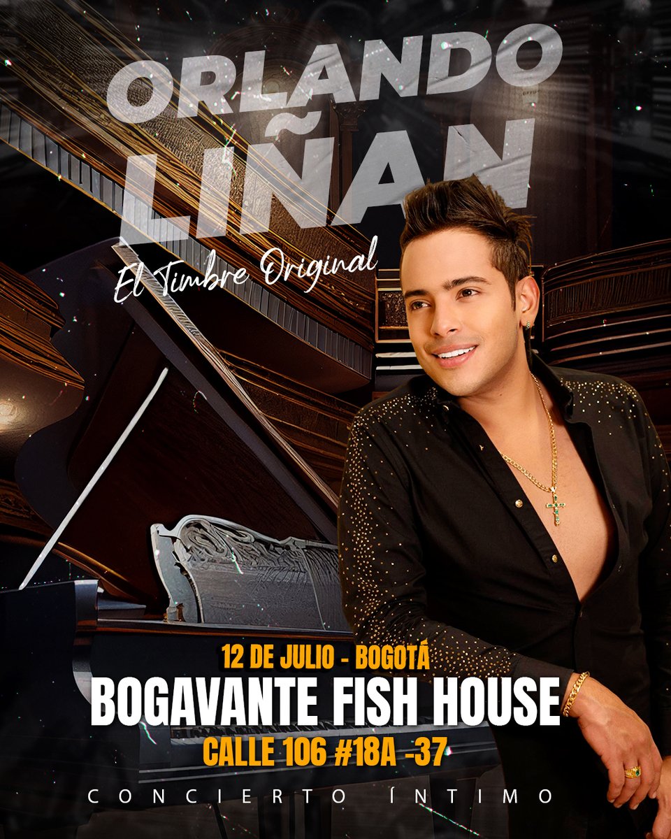 Hoy Concierto Íntimo en <a href="/bogavante/">Andreas Livsø</a>.rest #SISERESPETA
Una noche de bohemia cargada de romanticismo, historias y Buena música 🎶 🎹 🎸 🍷🎙🪗
YO SOY #Eltimbreoriginal