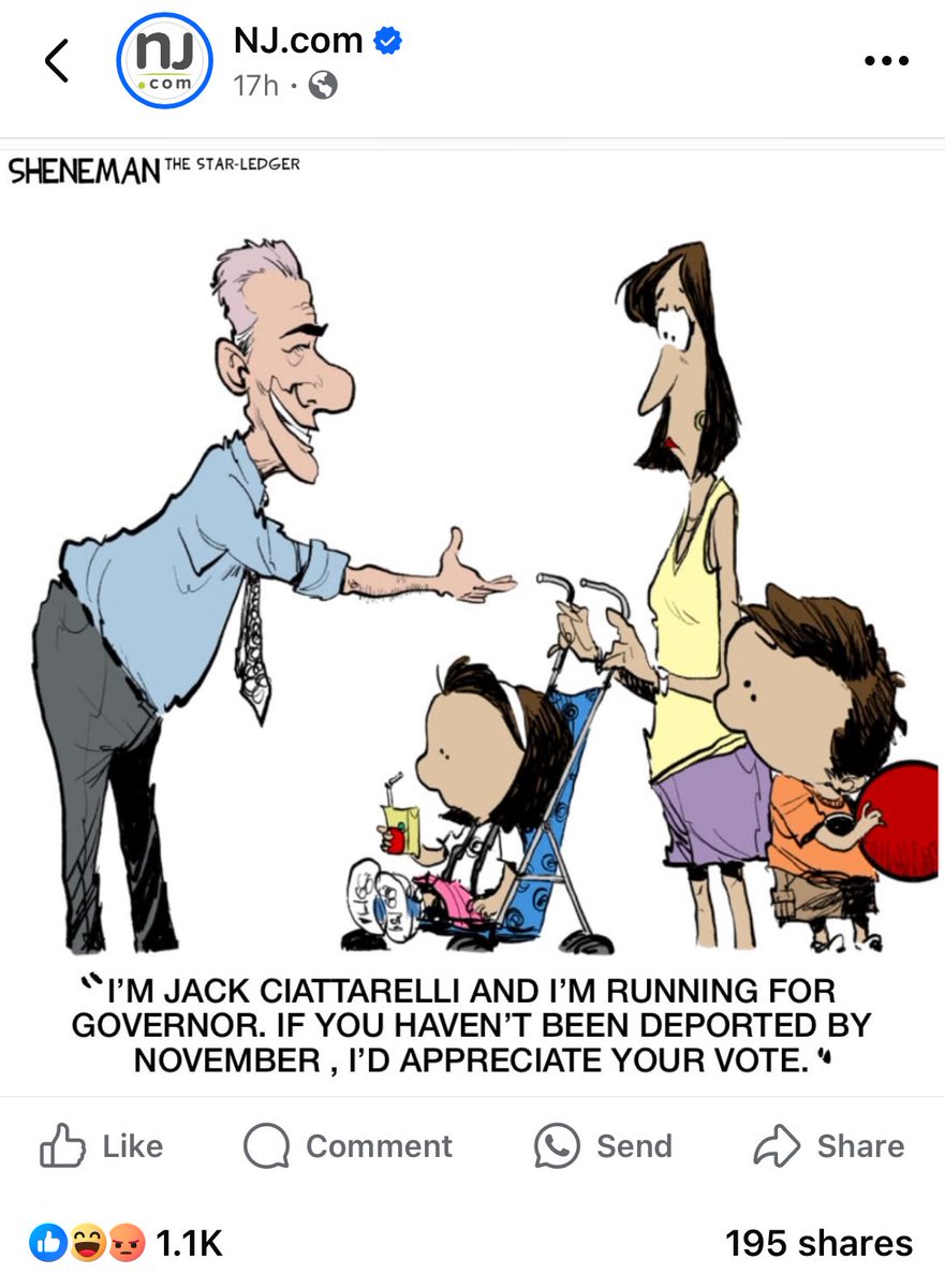 The <a href="/starledger/">The Star-Ledger</a> <a href="/NJAdvanceMedia/">NJ Advance</a> <a href="/njdotcom/">njdotcom</a> “journalists” covering themselves in glory again here - suggesting that either 1) U.S. citizens in NJ of Hispanic descent are all being deported (false &amp; kinda racist) or 2) that illegal immigrants in NJ can vote. Which is it guys?
