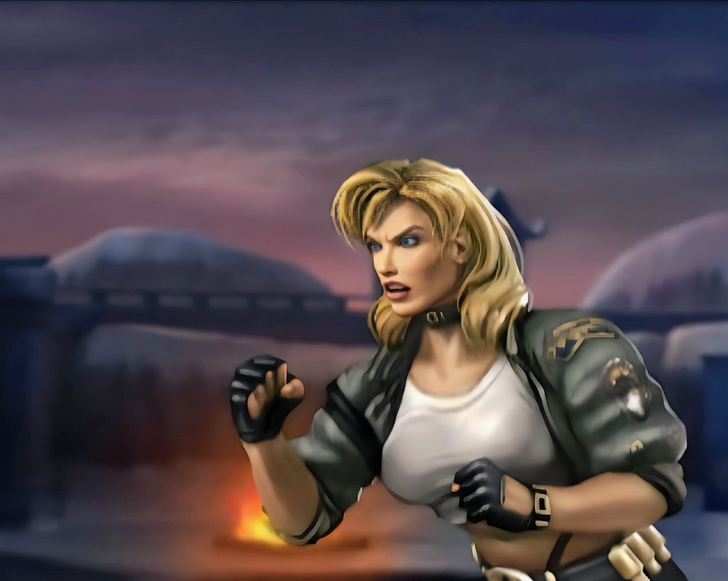 DailySonyaBlade's tweet image. Sonya Blade in Mortal Kombat
Armageddon (2006) ♡